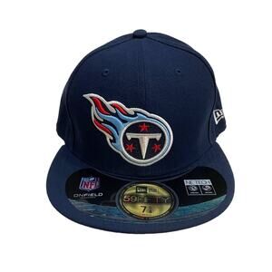 NWT New Era 59FIFTY Tennessee Titans Fitted Hat Size 7 5/8